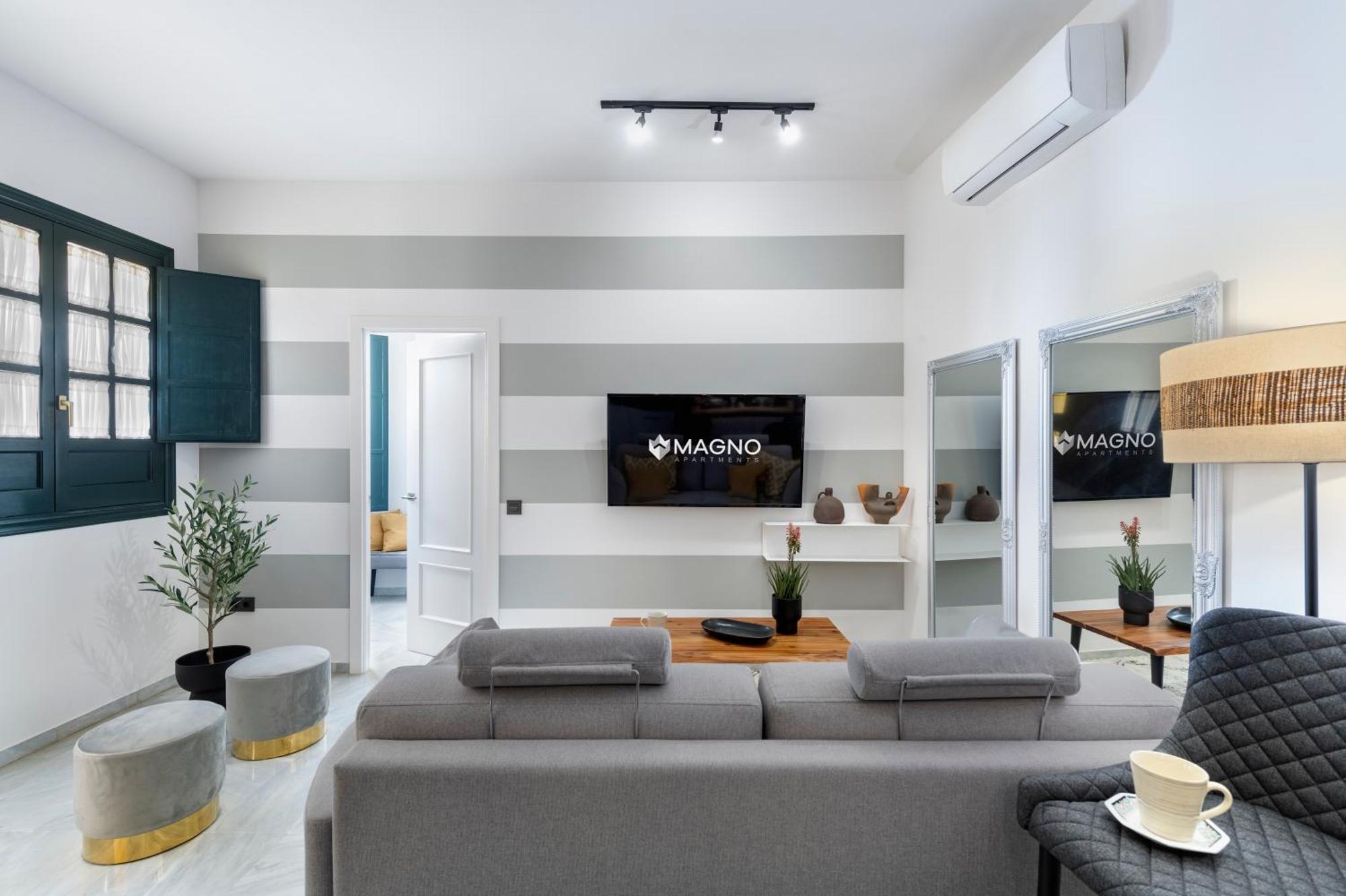 Magno Apartments Alvarez Quintero Sevilla Bagian luar foto